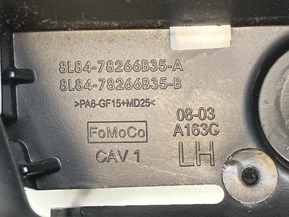 2008-2012 FORD ESCAPE REAR LEFT BACK SIDE INNER DOOR HANDLE 8L84-78266B35-A OEM