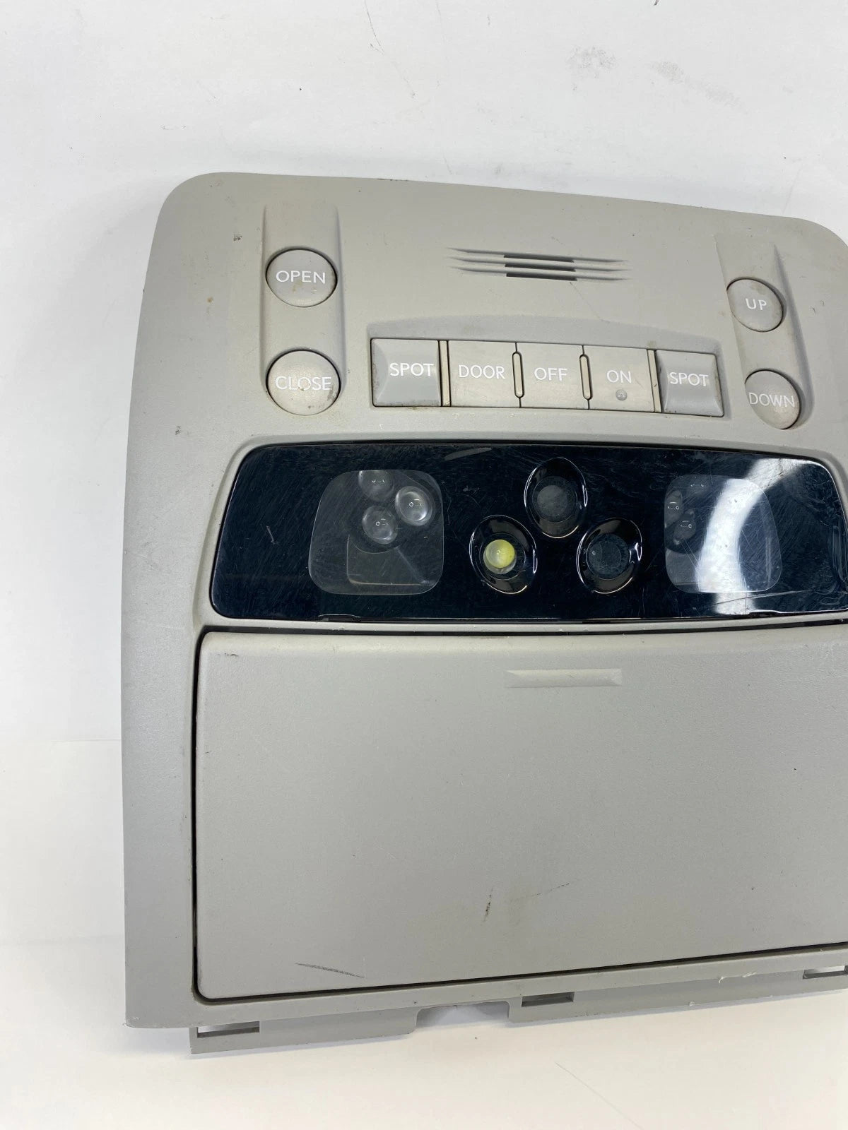 2008 08 LEXUS GS350 GS460 ROOF OVERHEAD CONSOLE DOME LIGHT MAP LAMP STORAGE OEM