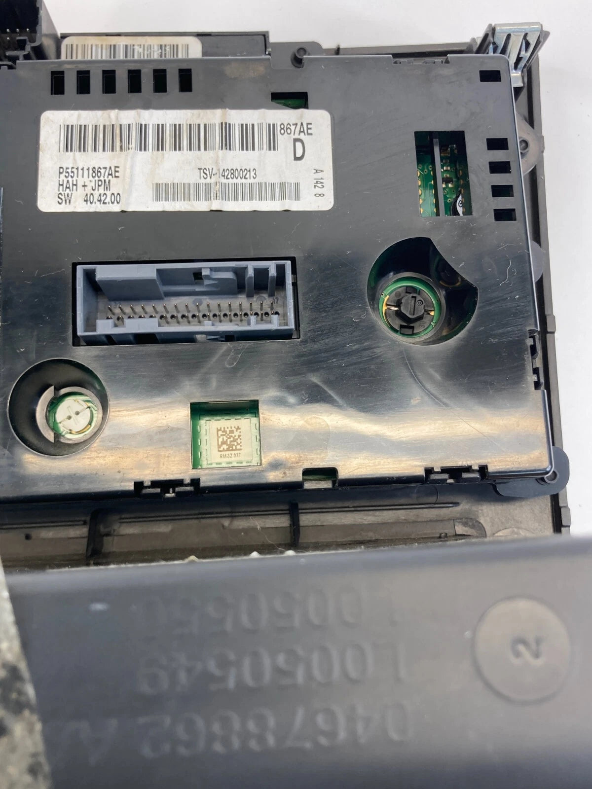 2009 2010 VOLKSWAGEN ROUTAN A/C HEATER TEMPERATURE CLIMATE CONTROL P55111867AE