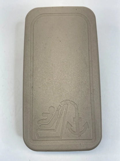2006-2011 AUDI A6 BACK CHILD SEAT ANCHOR HOOK COVER TRIM CAP 4F0887301 OEM