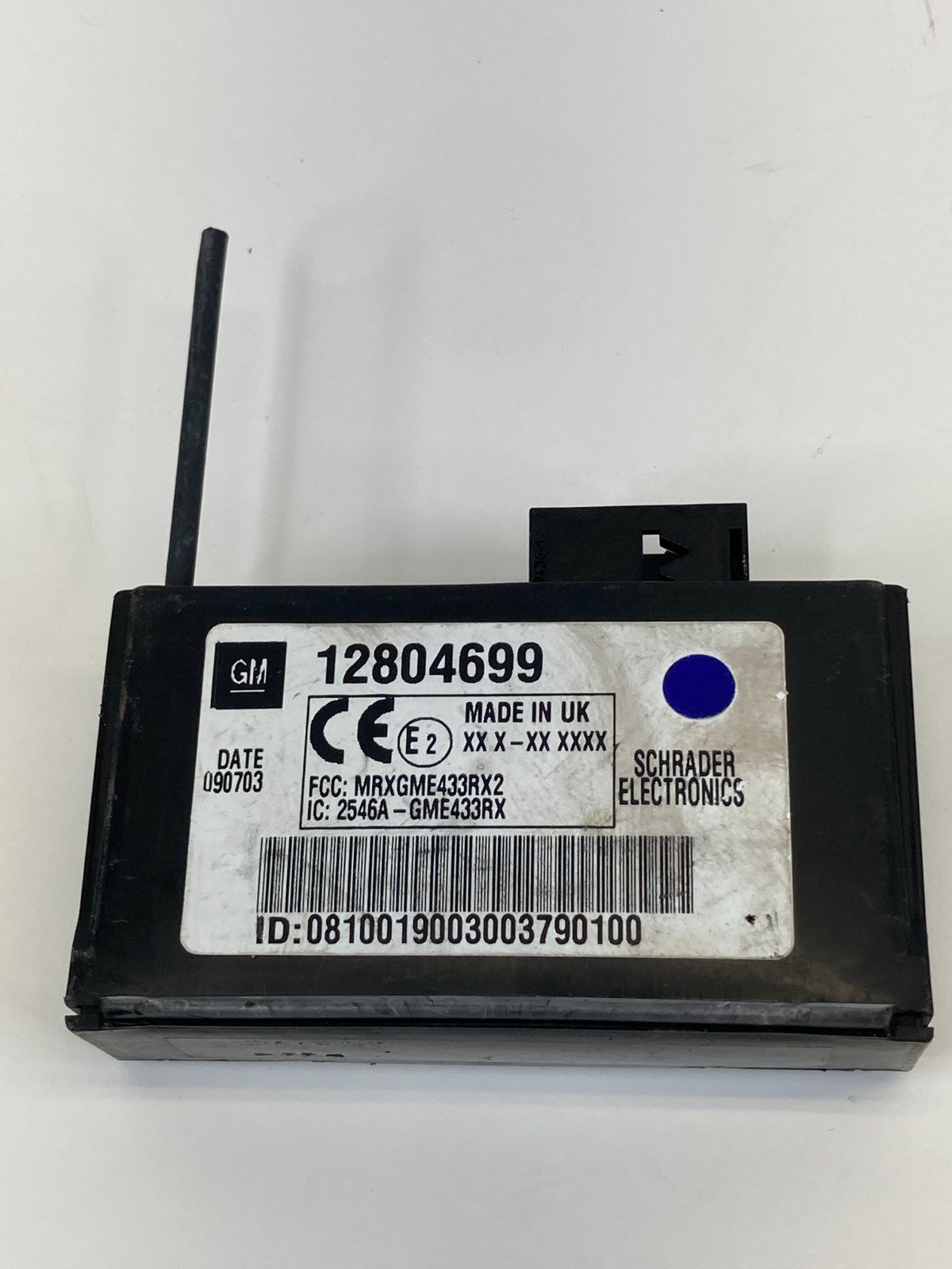 2004 2005 Saab 9-3 93 Convertible Tire Pressure Control Module TPMS 12804699