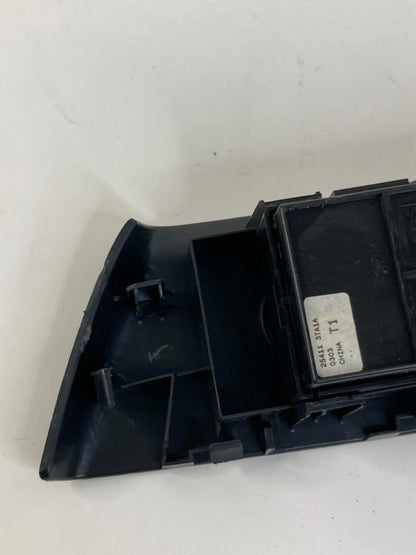 13-18 NISSAN ALTIMA FR RIGHT SIDE DOOR WINDOW CONTROL SWITCH W/BEZEL 809603TA0