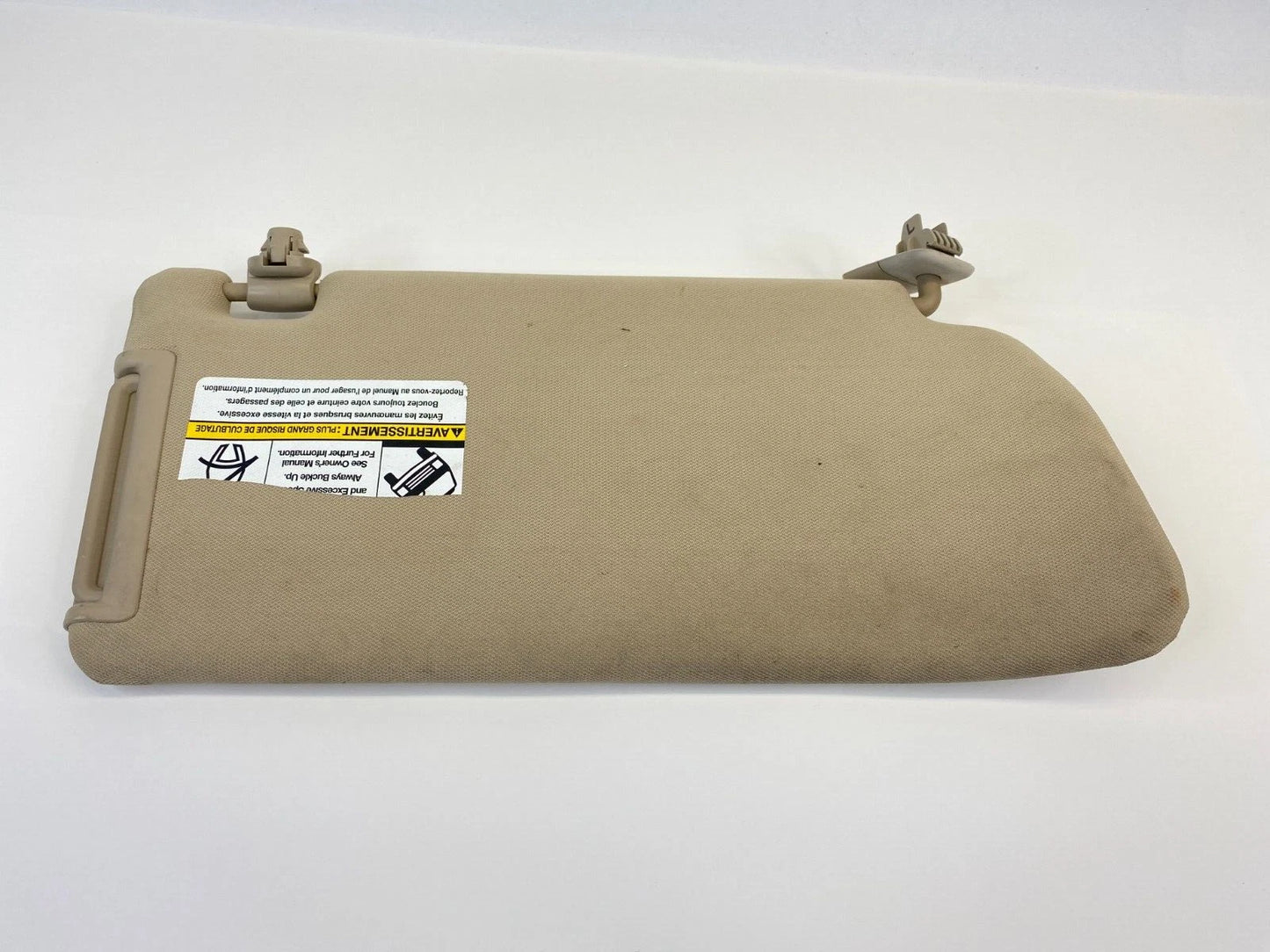 2005-2012 NISSAN PATHFINDER LEFT DRIVER SIDE SUNVISOR SUN VISOR SHADE W/ MORROR