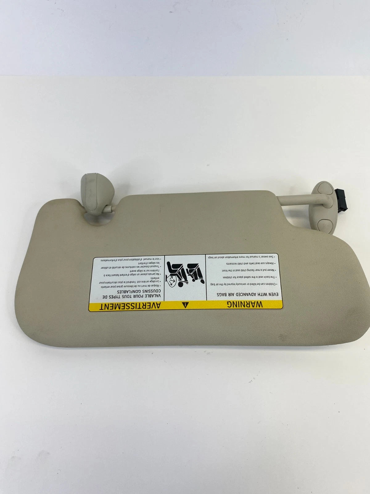 2011-2014 Mini Cooper Front Left Driver Sunvisor Sun Visor Shade Beige OEM