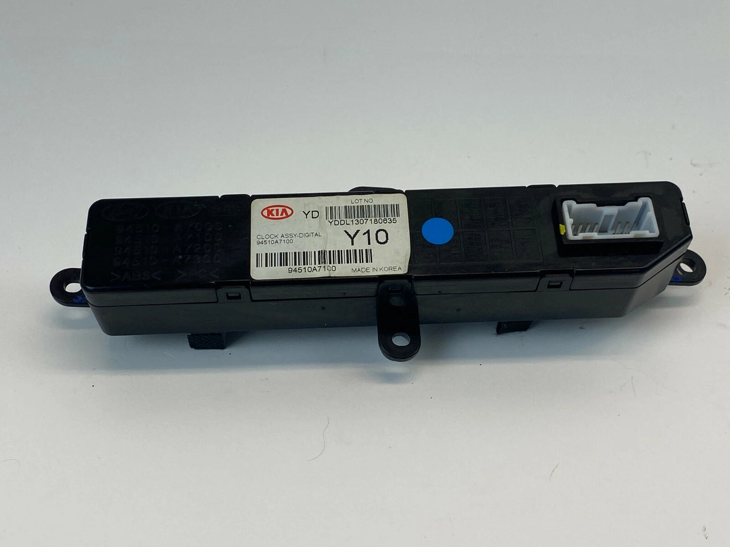 2014 2015 2016 KIA FORTE DASH CLOCK DIGITAL ASSEMBLY 94510-A7100 OEM