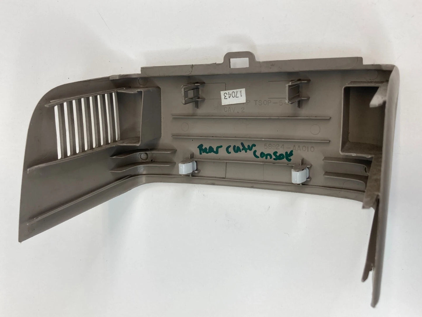 2002-2006 TOYOTA CAMRY REAR CENTER CONSOLE PANEL TRIM COVER BEZEL 58924AA010 OEM