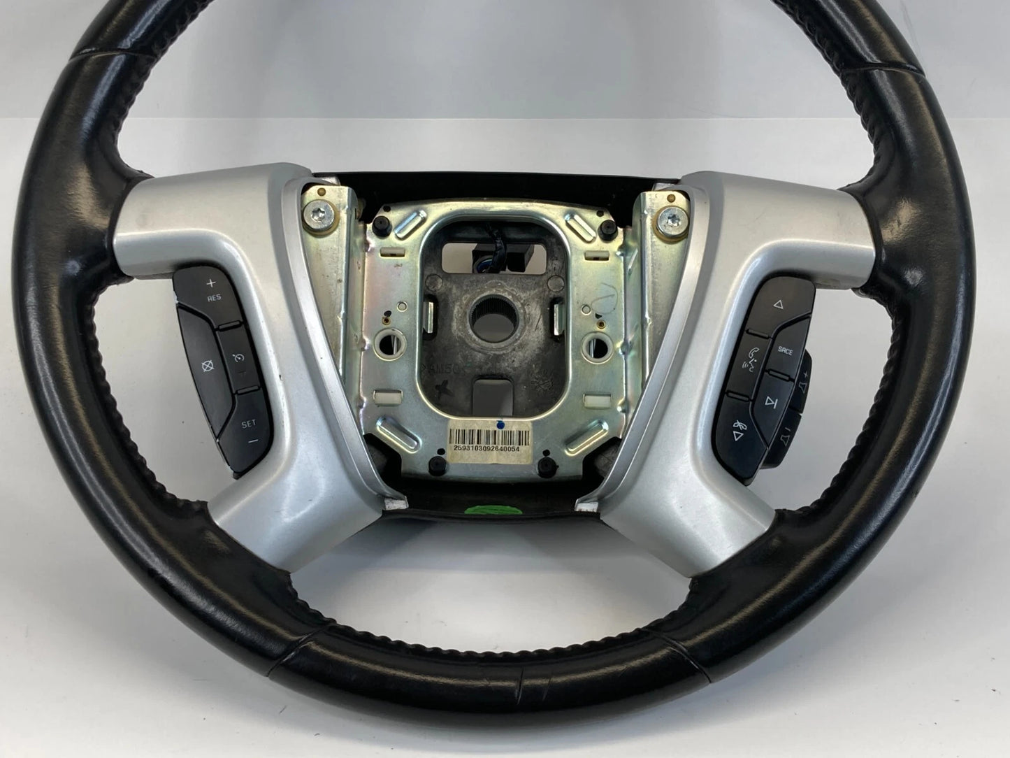 2009-2012 CHEVROLET TRAVERSE STEERING WHEEL W/ CRUISE & AUDIO CONTROL SWITCH OEM