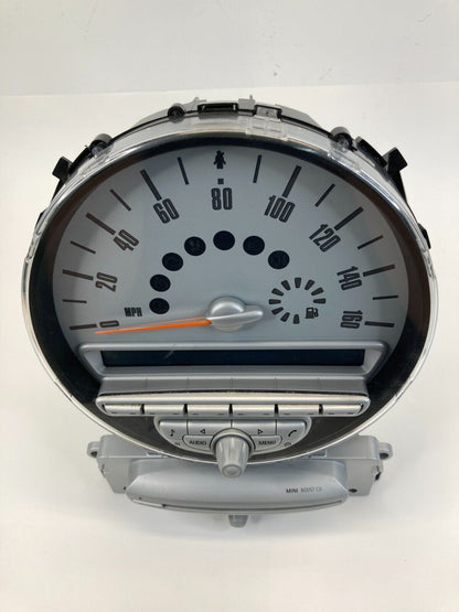 2009 2010 Mini Cooper Dash Radio & Speedometer Instrument Gauge 183K Miles