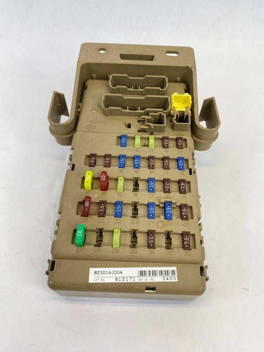 2010-2012 SUBARU OUTBACK INTERIOR FUSE BOX JUNCTION BLOCK MODULE 82201AJ00A OEM