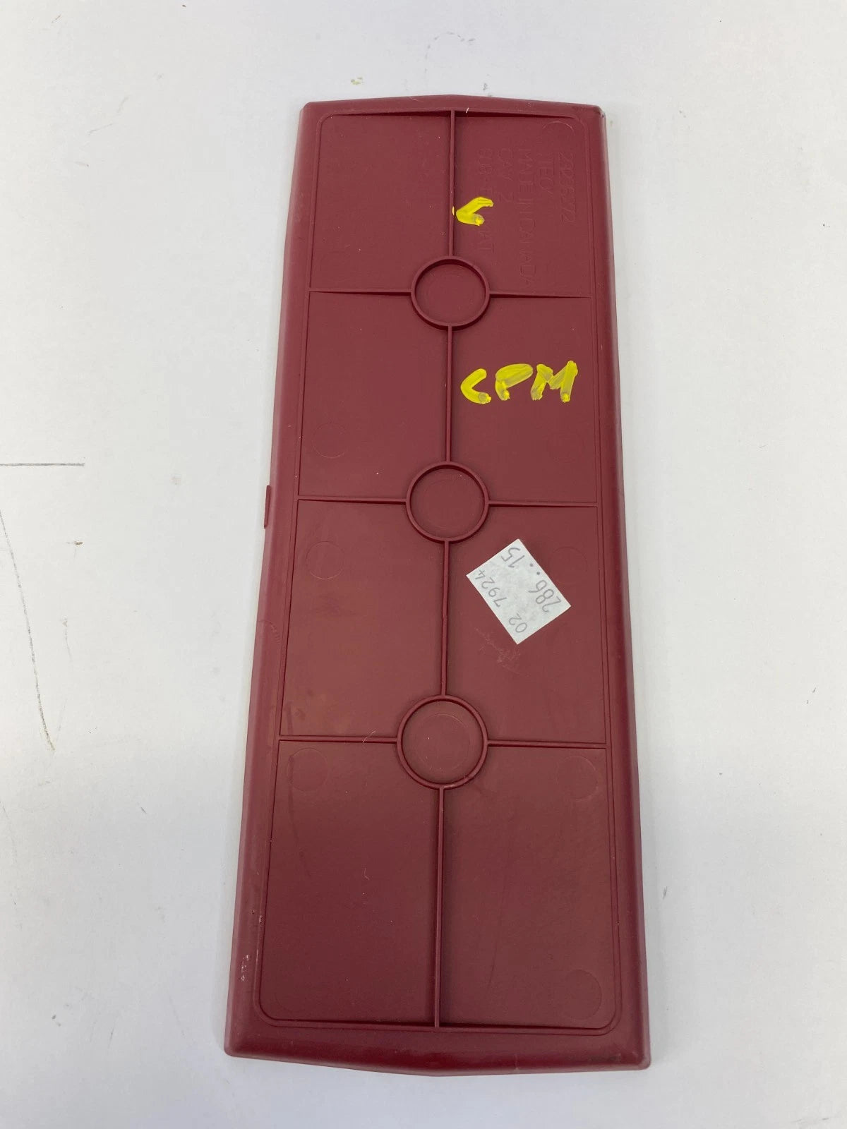 2010-2015 CHEVROLET EQUINOX CENTER CONSOLE COMPARTMENT LINER RUBBER MAT OEM