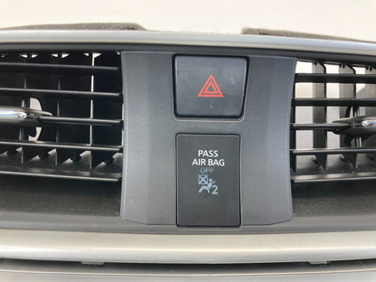 2013-2019 Nissan Sentra Center Dash AC Air Vent W/ Hazard Button Switch Trim OEM