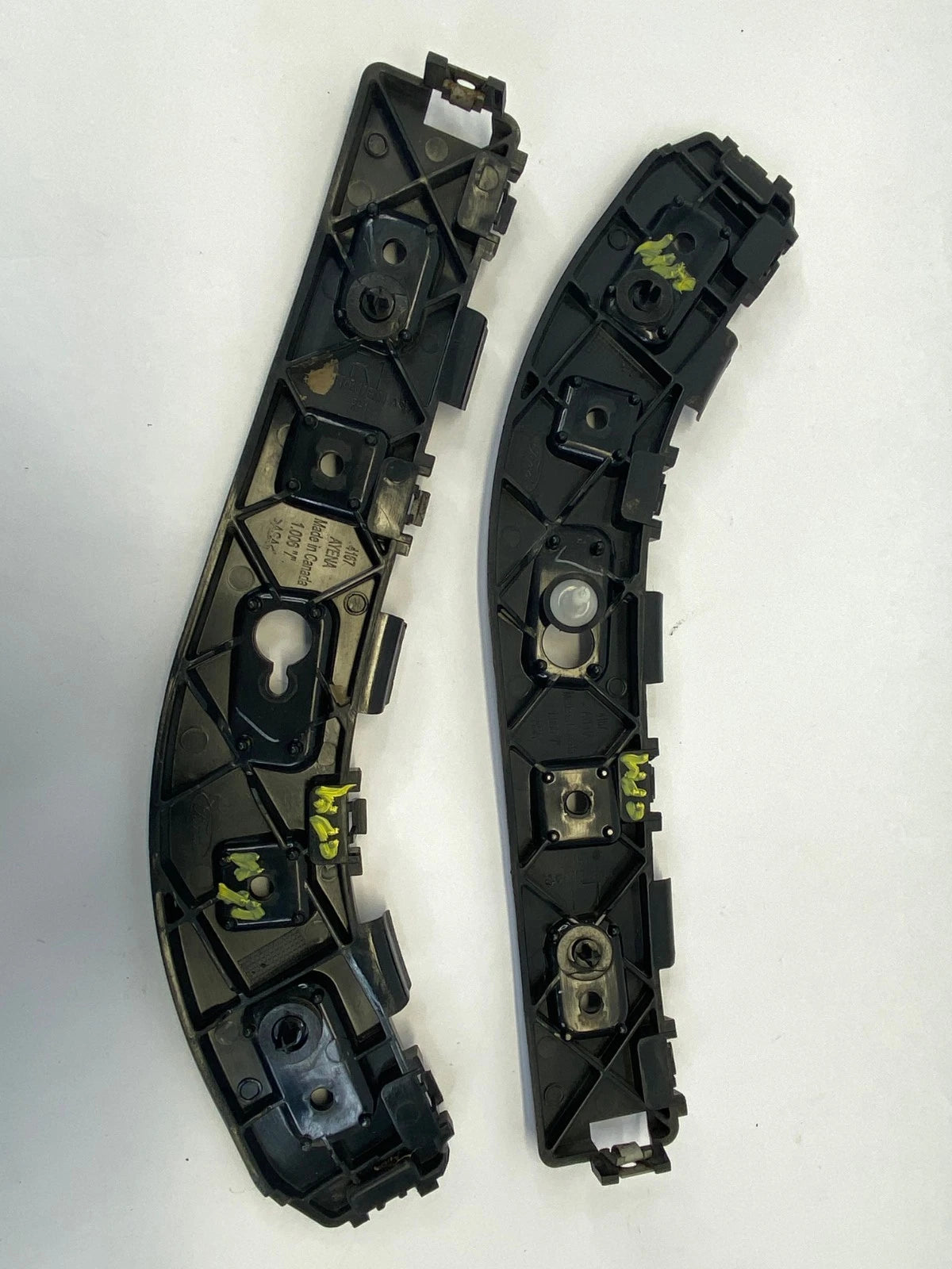 2015-2018 FORD EDGE REAR BUMPER SUPPORT BRACKETS PAIR OEM FACTORY FT4B-17E850-AD
