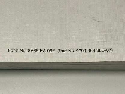 2007 MAZDA3 MAZDA 3 OWNERS MANUAL GUIDE HANDBOOK W/ BOOK CASE 9999-95-038C OEM