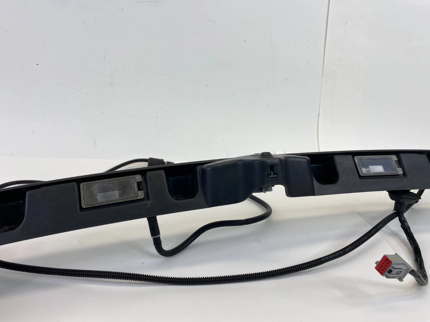 16-19 FORD EXPLORER INTERCEPTOR REAR TRUNK TAILGATE MOLDING BEZEL W/CAMERA OEM