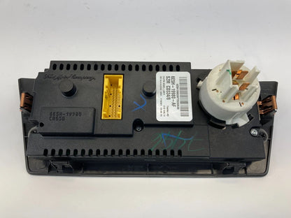 06-09 MERCURY MILAN HVAC AC HEAT TEMPERATURE CLIMATE CONTROL SWITCH 6E5H19980AF