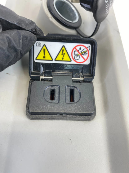 2008-2010 CHRYSLER TOWN & COUNTRY REAR POWER OUTLET SWITCH TRIM 1CP85ES3AD OEM