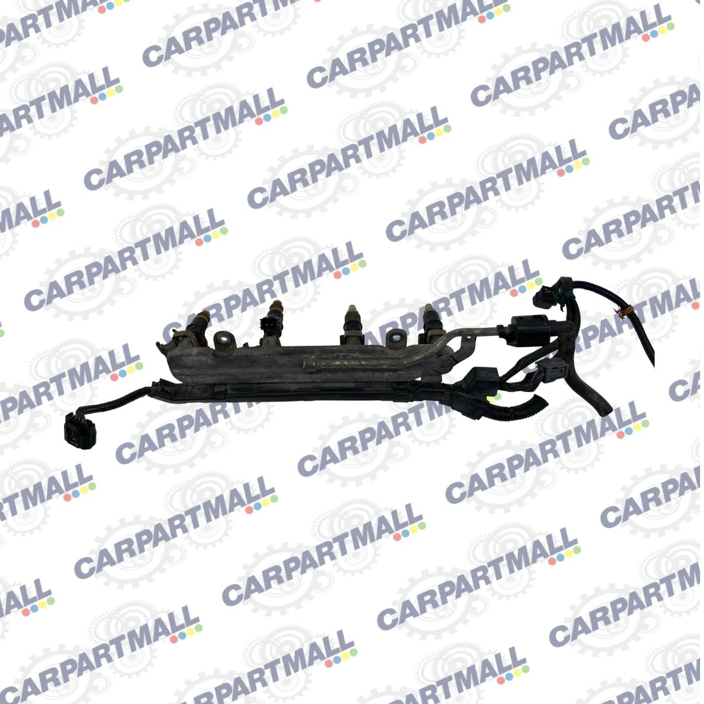 2009-2013 Honda Fit 1.5L L4 Engine Fuel Injection Set Fuel Rail w Injectors OEM