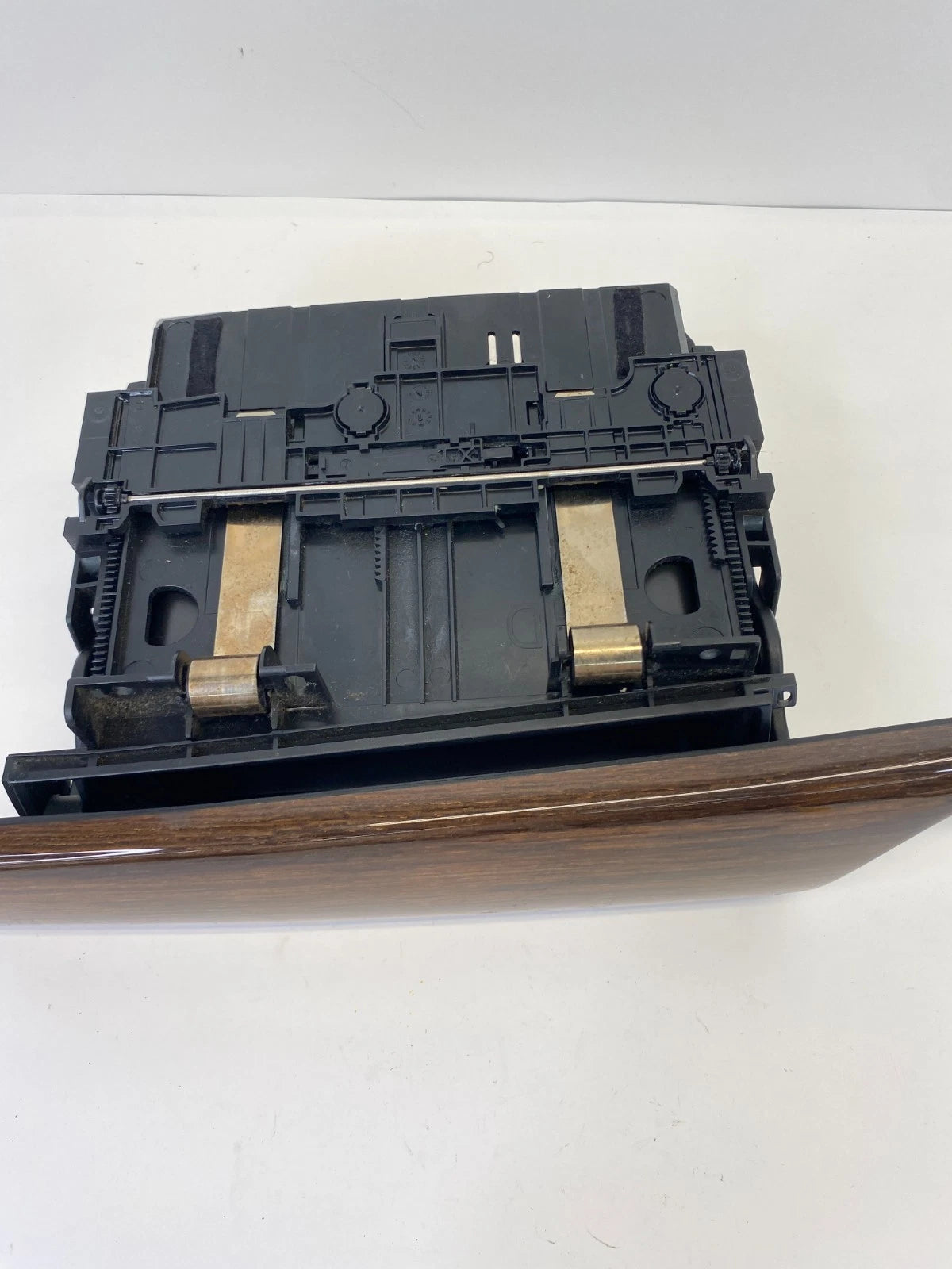 2007-2015 MINI COOPER DASH UPPER GLOVE BOX STORAGE CD CHANGER CARRIER 9166599