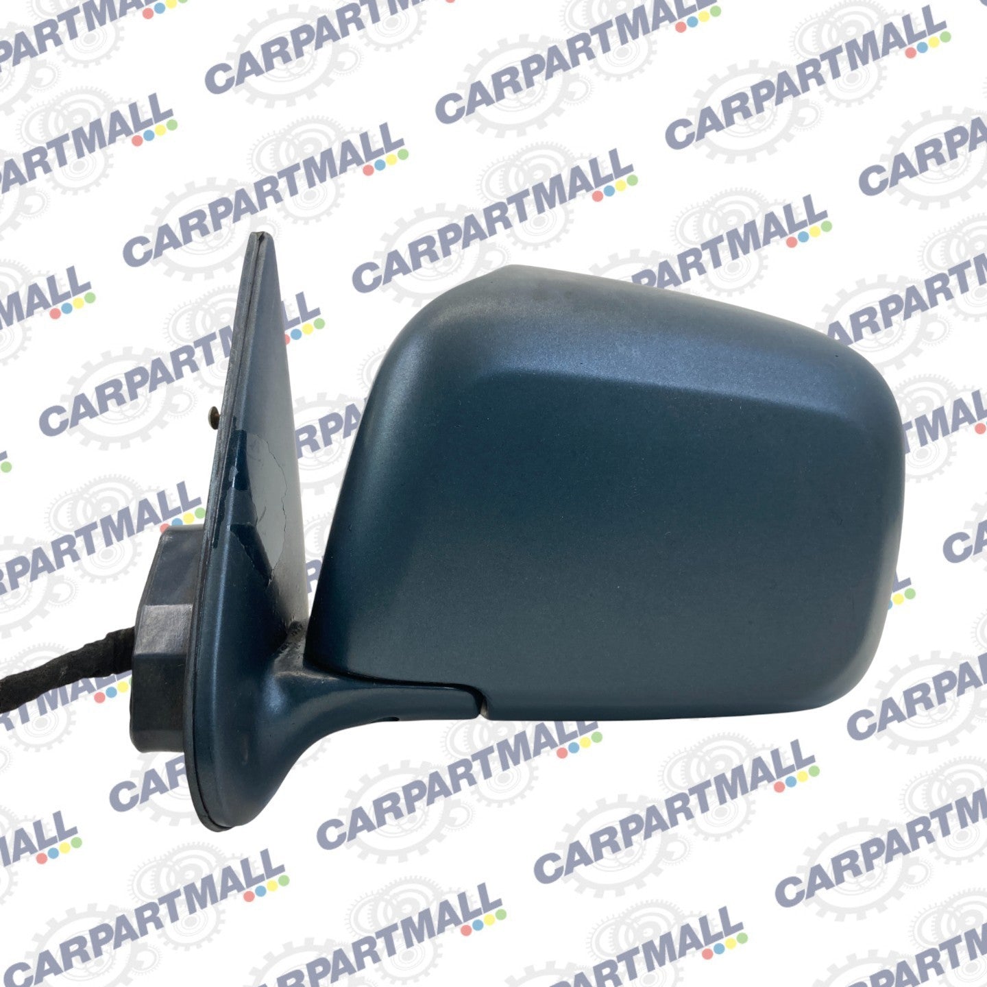 1997 1998 Toyota 4Runner Front Left Driver Side View Power Door Mirror Green