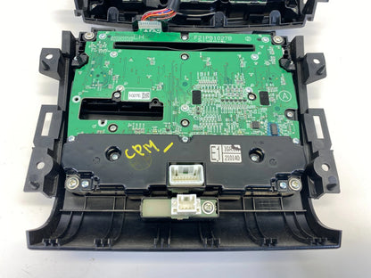 2009 10 11 2012 NISSAN MURANO AM/FM RADIO CD PLAYER FACEPLATE CLIMATE CONTROL