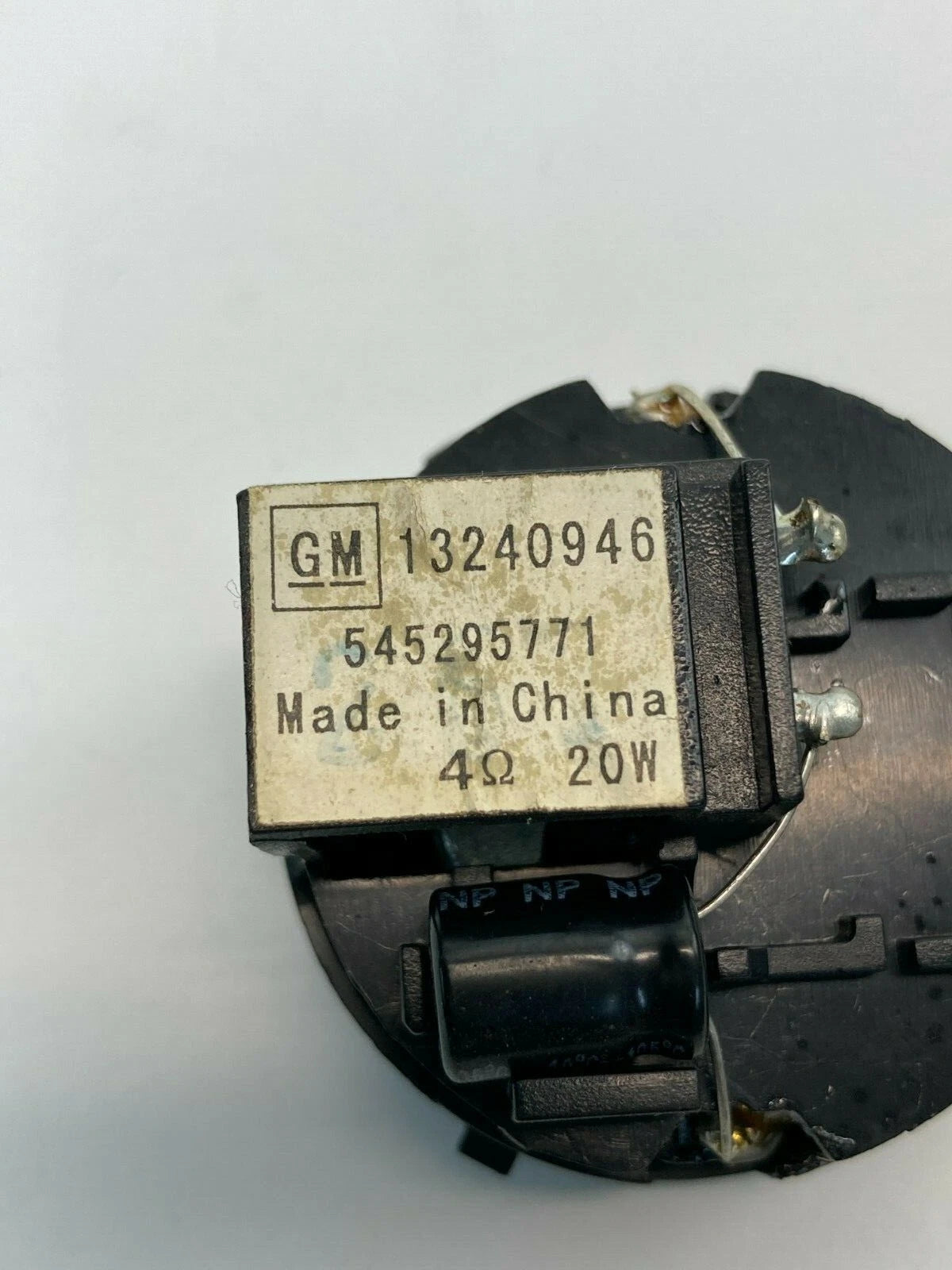 2012 CHEVROLET SONIC WINDSHIELD PILLAR AUDIO SPEAKER TWEETER 13240946 OEM