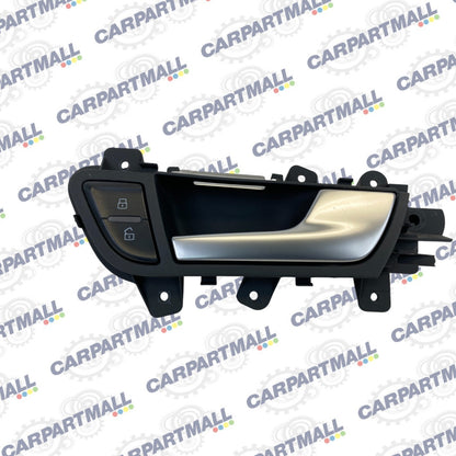 2009-2016 Audi A4 Quattro Front Right Interior Door Handle w/ Lock Switch OEM