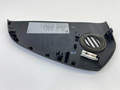 2007-2011 AUDI A6 A6 QUATTRO DASH RIGHT PASSENGER SIDE END CAP COVER 4F2-857-086