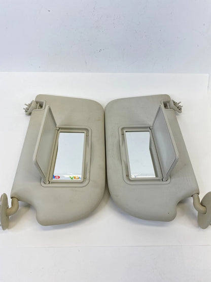 2013-2019 FORD ESCAPE FRONT LEFT & RIGHT SUNVISOR SUN VISOR PAIR W/ MIRROR OEM