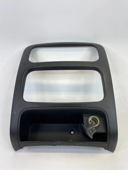 2003-2007 JEEP LIBERTY DASH PANEL RADIO CLIMATE BEZEL TRIM BLACK 5KD13DX9AC OEM