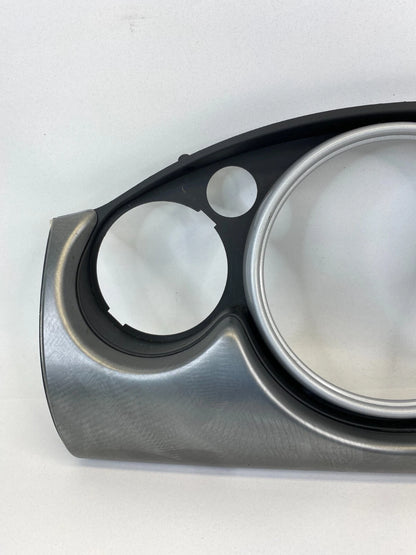 02-04 MINI COOPER HATCHBACK SPEEDOMETER CLUSTER DASH BEZEL TRIM COVER 391100133B