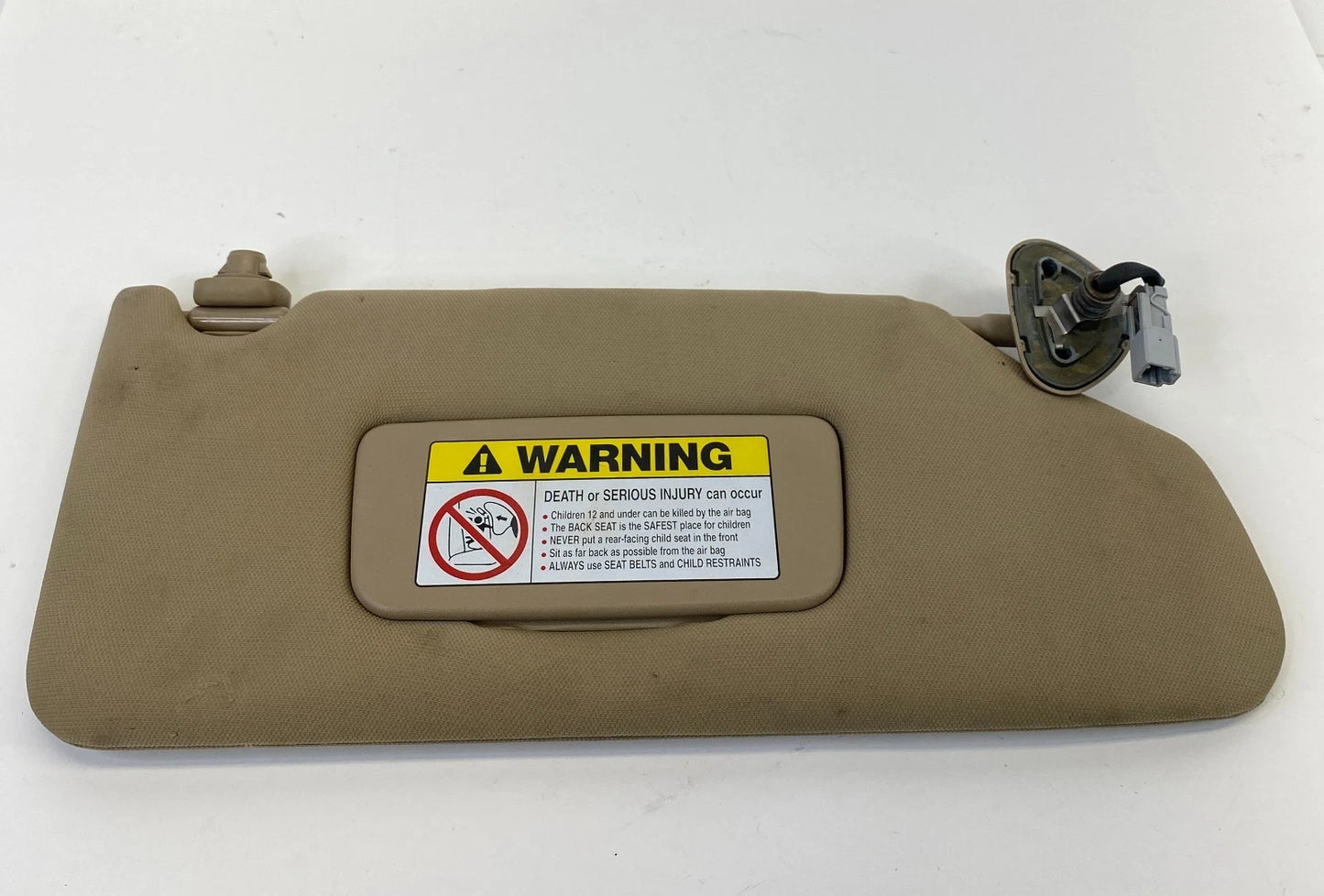 03 04 05 06 07 HONDA ACCORD COUPE RIGHT SIDE SUN VISOR SUNVISOR MIRROR LIGHT OEM