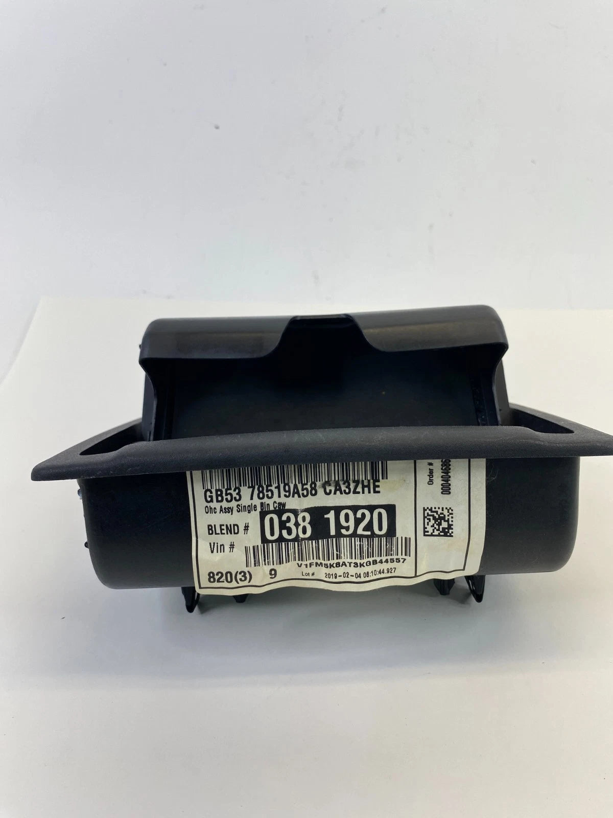 2016-2019 FORD POLICE INTERCEPTOR UTILITY OVERHEAD CONSOLE DOME LAMP STORAGE OEM