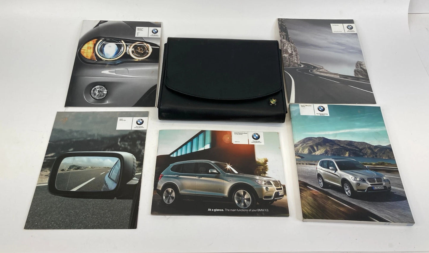 2011 BMW X3 XDRIVE SUV OWNERS MANUAL USER GUIDE INFOMATION BOOK W/ CASE OEM