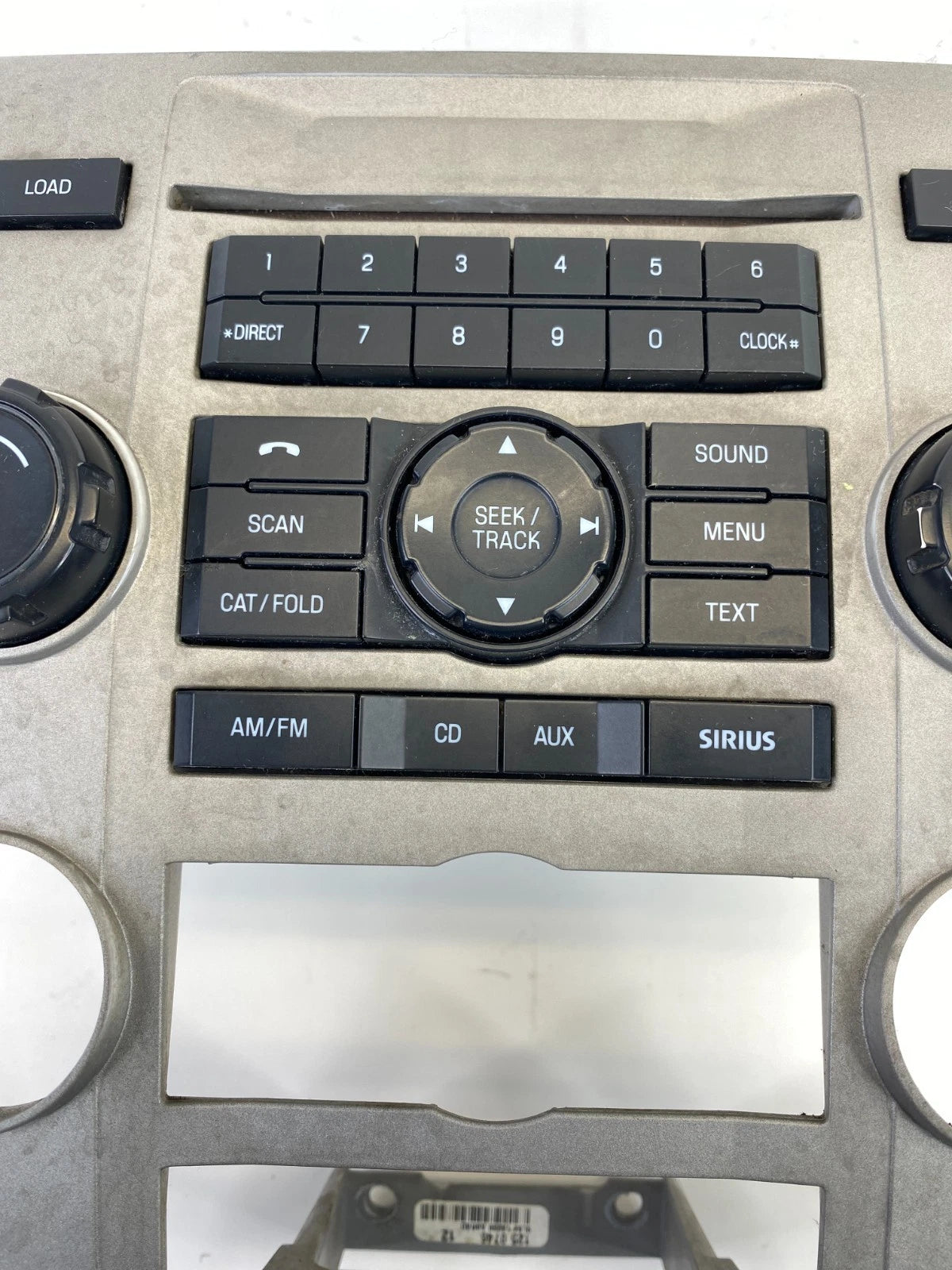 2009-2012 FORD ESCAPE MERCURY RADIO STEREO CD PLAYER CONTROL FACE PANEL PLATE