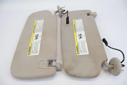 2011-2013 JEEP GRAND CHEROKEE ROOF LEFT & RIGHT SUNVISOR SUN VISOR PAIR SET OEM
