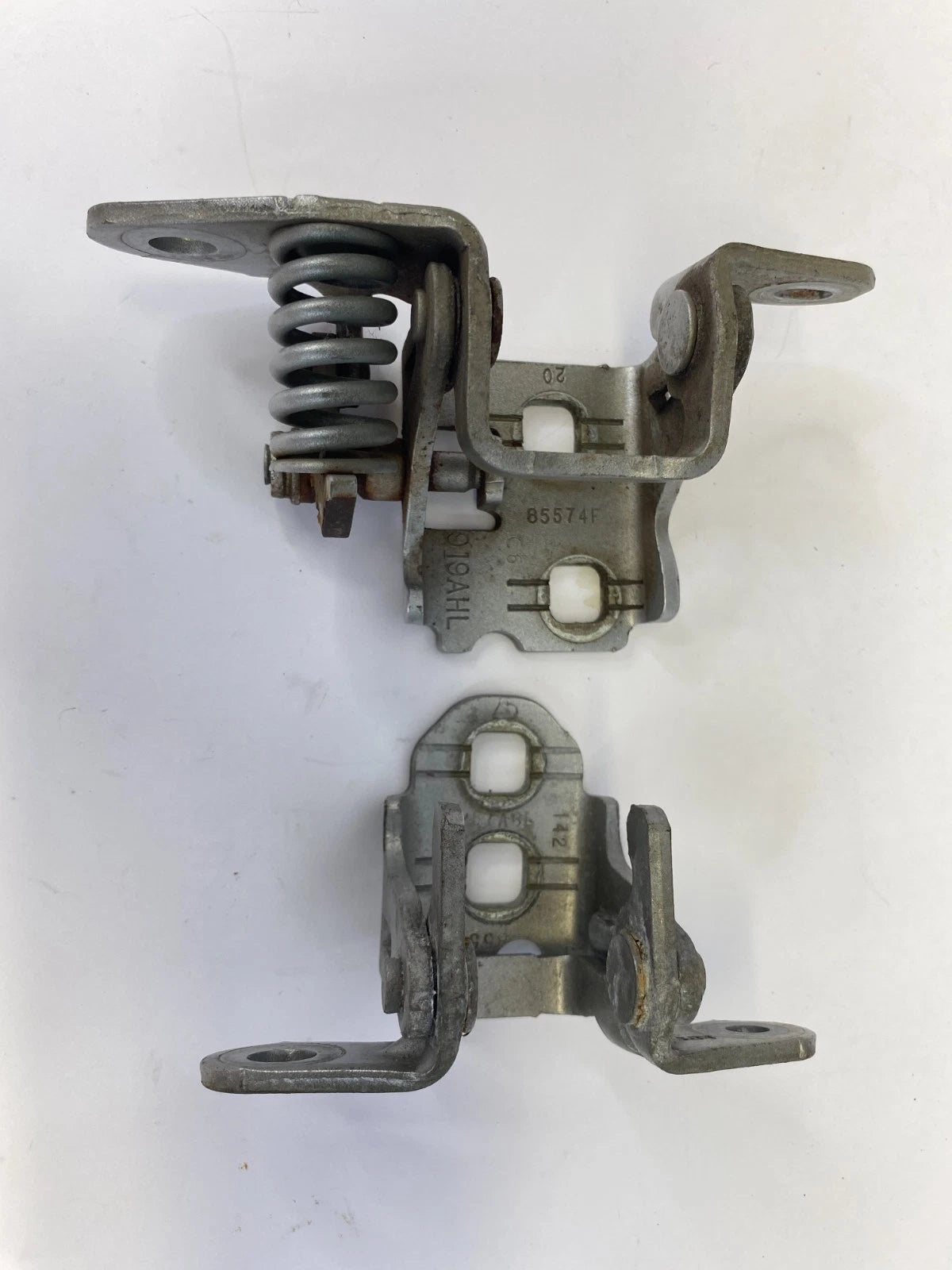 2011-2014 CHRYSLER 200 FRONT LEFT DOOR UPPER AND LOWER HINGE PAIR SET OEM 919AHL