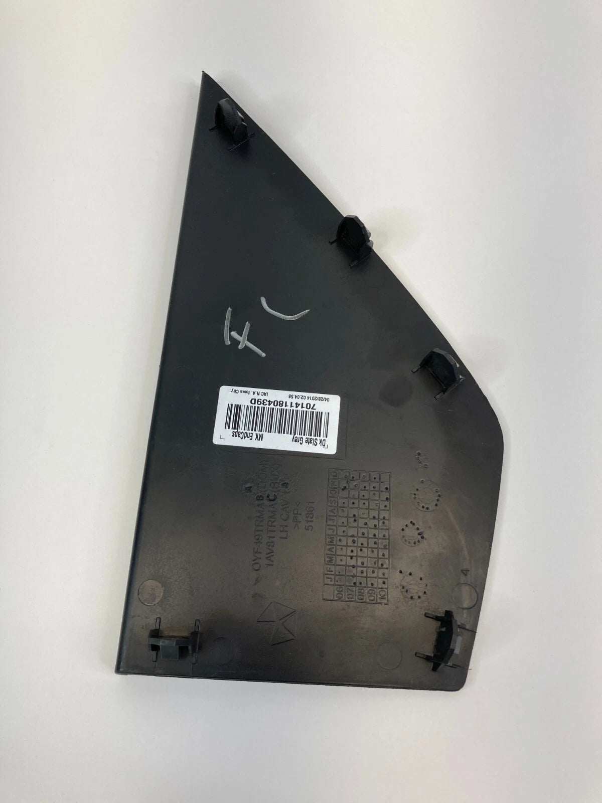 2007-2017 JEEP PATRIOT FRONT DRIVER LEFT SIDE DASH END CAP COVER TRIM OEM