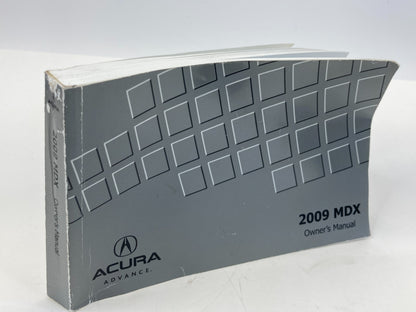 2009 Acura MDX Owners Manual Warranty Information Maintenance Guide Set w/ Case