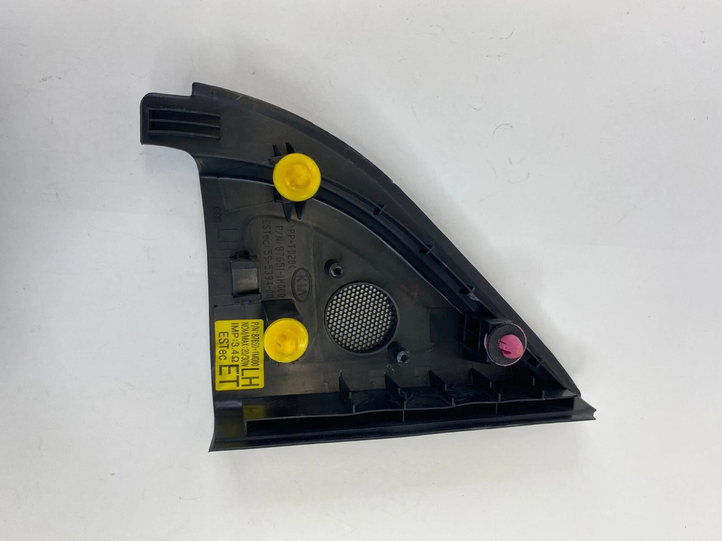 2010-2013 KIA FORTE FRONT LEFT DRIVER SIDE INNER TWEETER SPEAKER COVER TRIM OEM