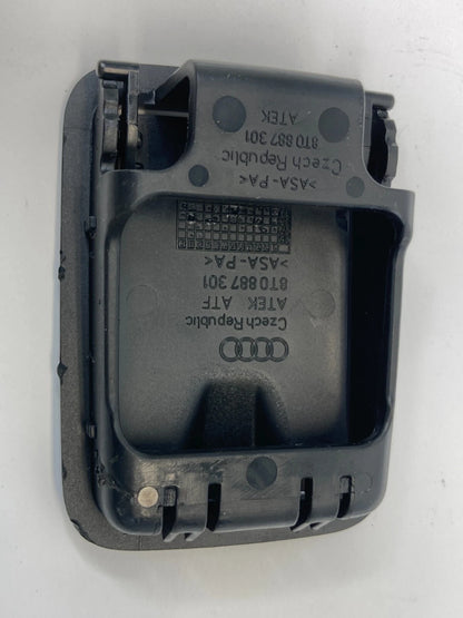 2013-2016 AUDI A4 CHILD RESTRAINT ANCHOR PLATE BEZEL HOOK COVER TRIM 8T0-887-301