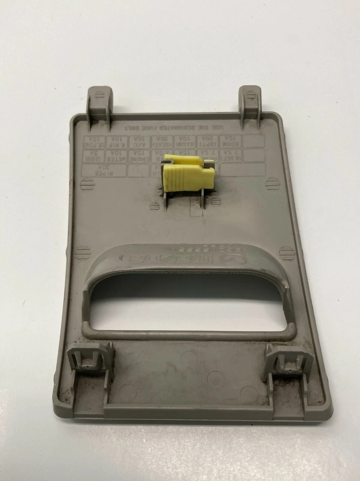 07 08 09 10 11 12 MAZDA CX-7 CX7 FUSE BOX ACCESS DOOR COVER TRIM EG2155551 OEM