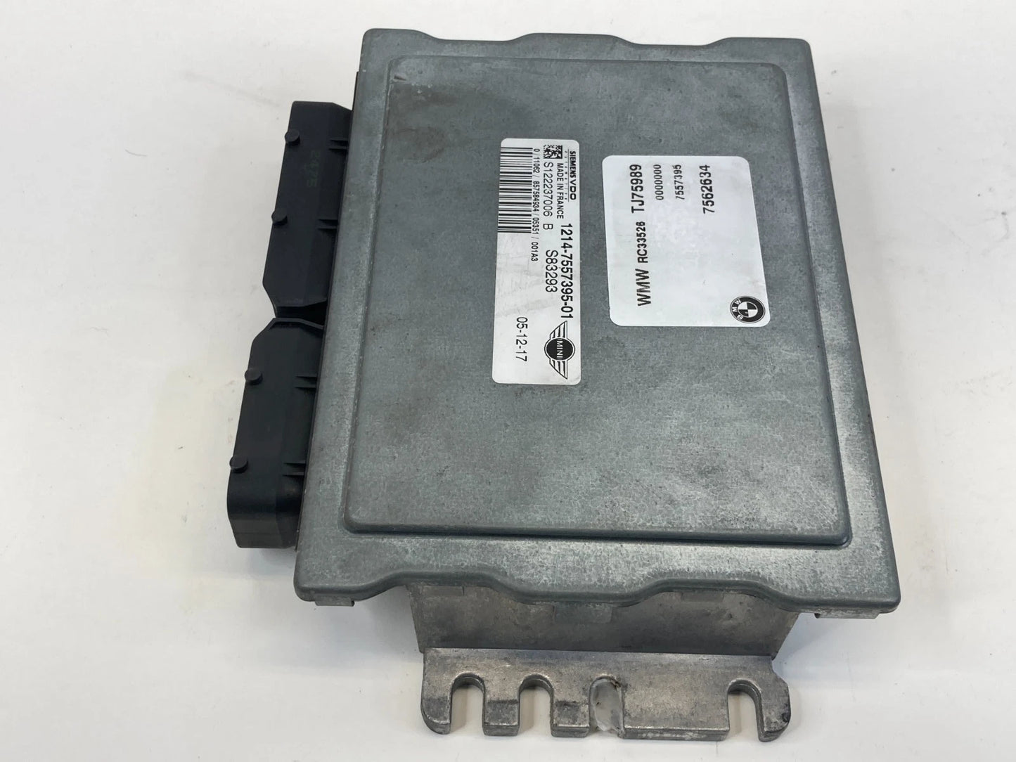 2005-2008 MINI COOPER 1.6L L4 ECU ECM ENGINE CONTROL MODULE UNIT 12-14-7-557-395