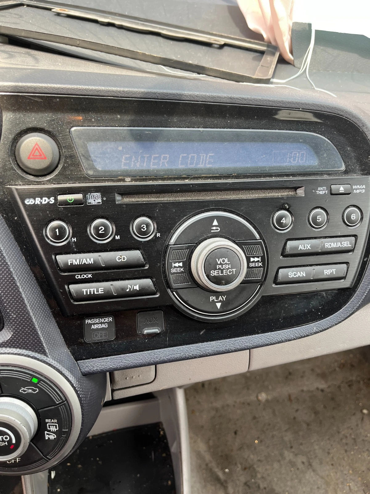 10 11 Honda Insight Audio Equipment Radio AM FM CD Player Receiver 39100-TM8-A01