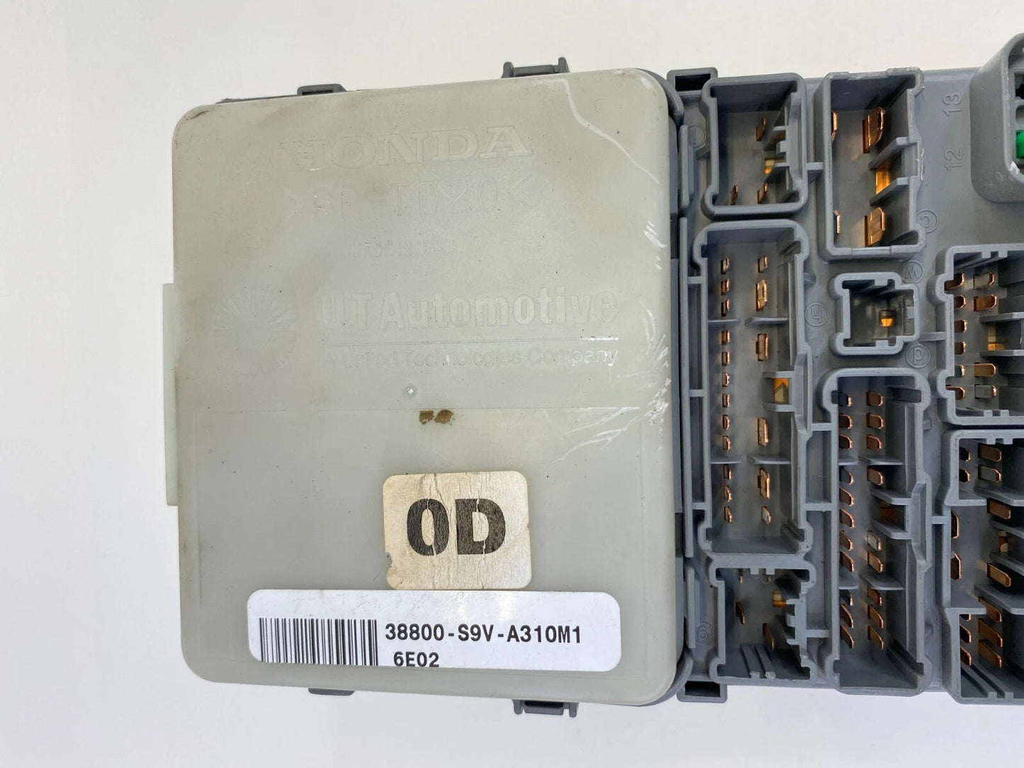 06-08 HONDA PILOT 3.5L LEFT SIDE MULTIPLEX CONTROL MODULE FUSE BOX 38800S9VA310