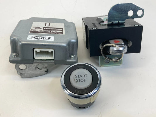 09-14 MURANO ENGINE START IGNITION SWITCH W SMART KEY & TRANSFER CASE MODULE OEM