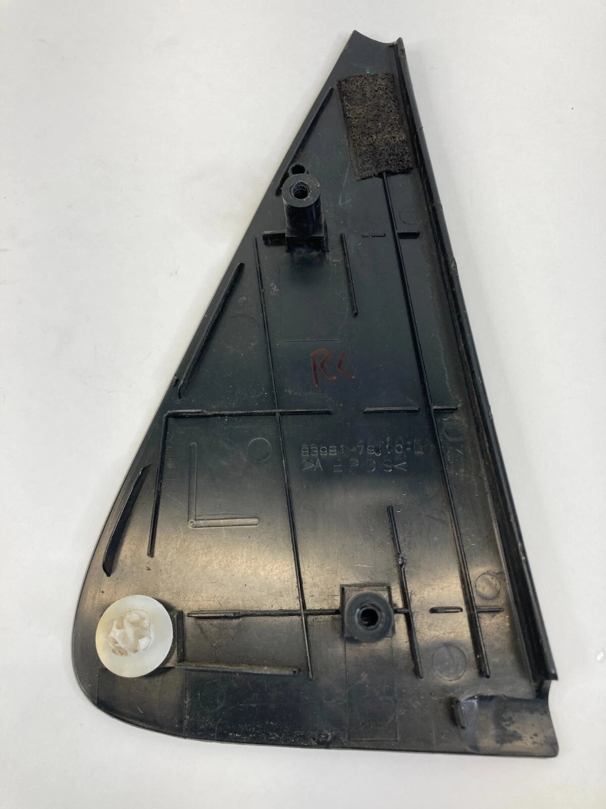 07-13 SUZUKI SX4 REAR LEFT DRIVER EXTERIOR DOOR CORNER COVER MOLDING 83981-79J10