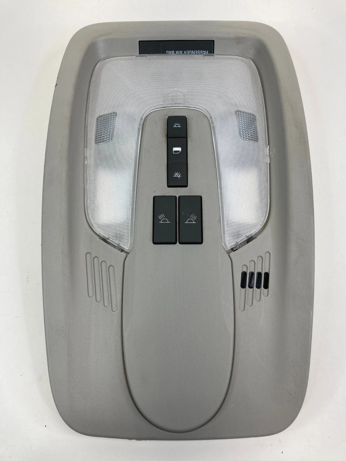 2010-2013 GMC TERRAIN OVERHEAD ROOF MOUNTED CONSOLE MAP LIGHTS 22832859 OEM