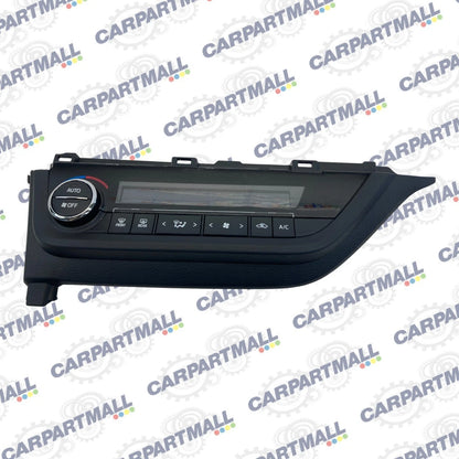 2014-2016 Toyota Corolla Auto A/C Heater Climate Temperature Control Panel OEM