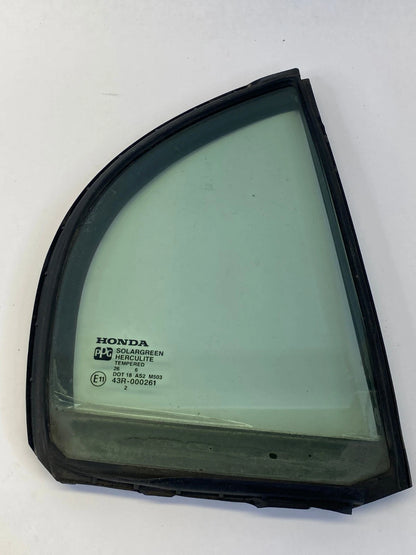 2006-2011 HONDA CIVIC REAR DOOR QUARTER WINDOW REAR RIGHT OEM FACTORY 43R-000261