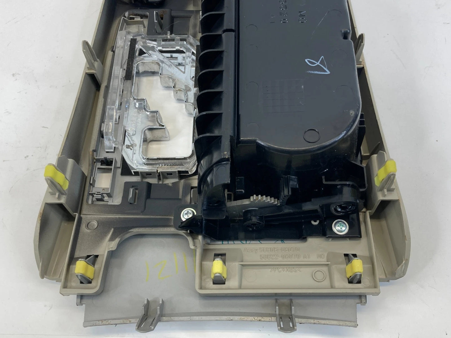 07-11 TOYOTA CAMRY CENTER CONSOLE SHIFT BEZEL TRIM W/ CUP HOLDER 58805-06070 OEM